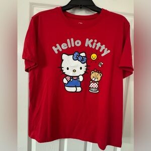 Hello Kitty Red and Blue Kids T-Shirt